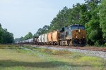 M452 (Miami to Waycross) roars north at Folkston 